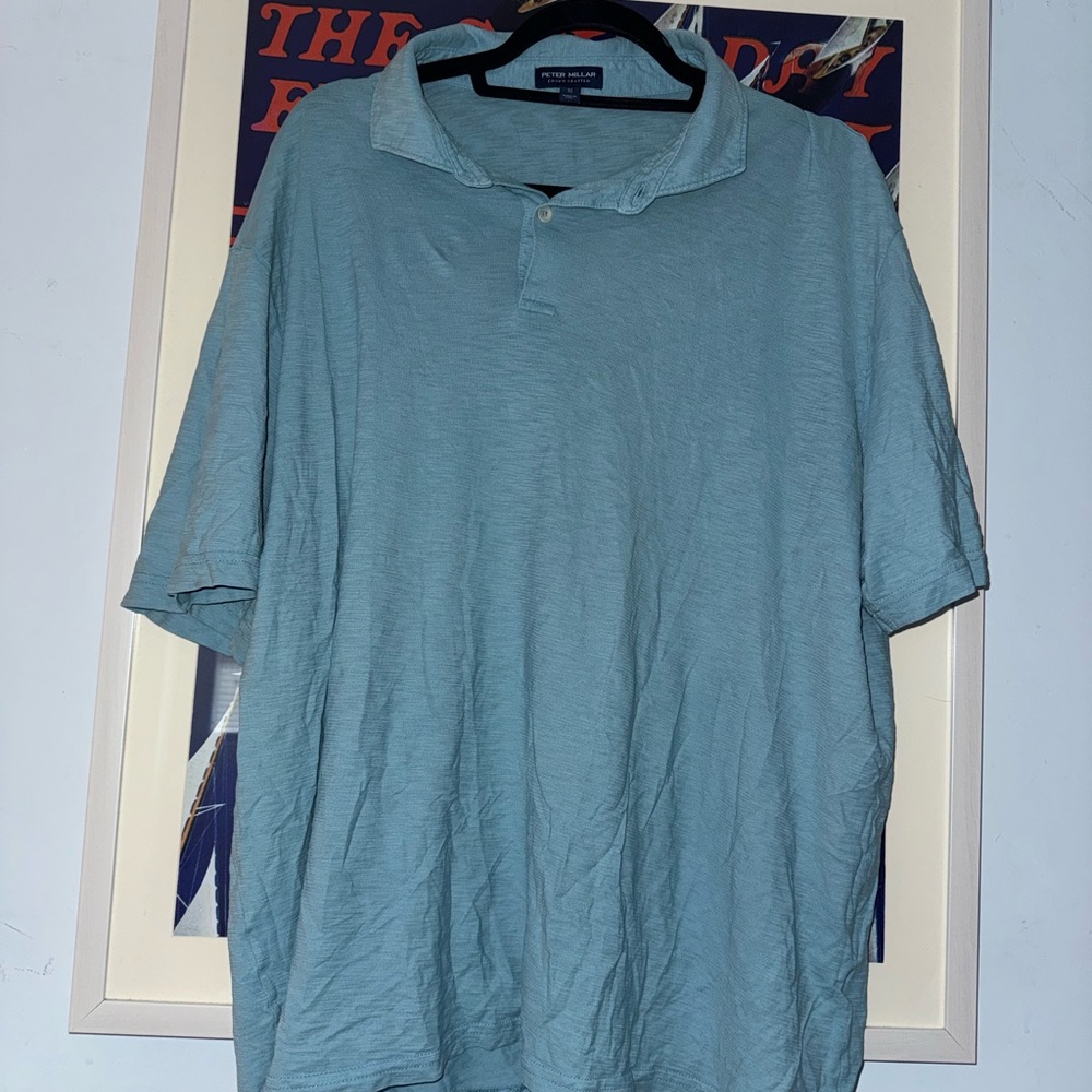 Peter Millar Men's Blue Polo Shirt